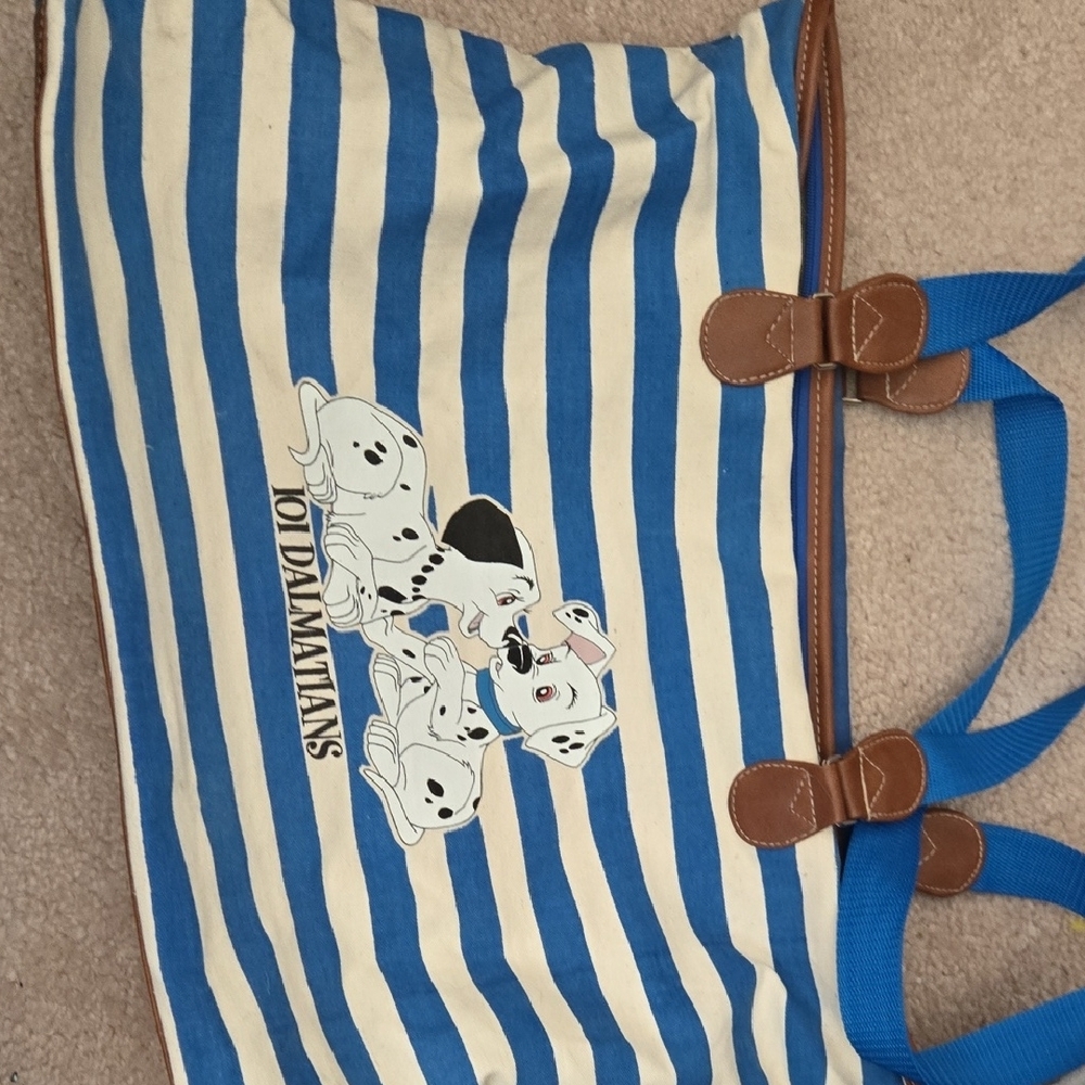 101 Dalmatians Striped Tote Bag